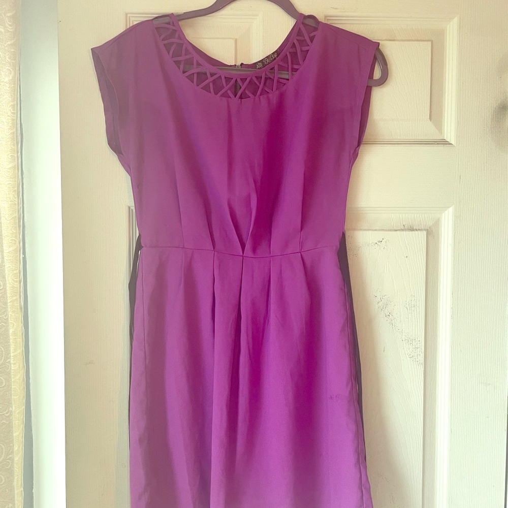 Purple dress